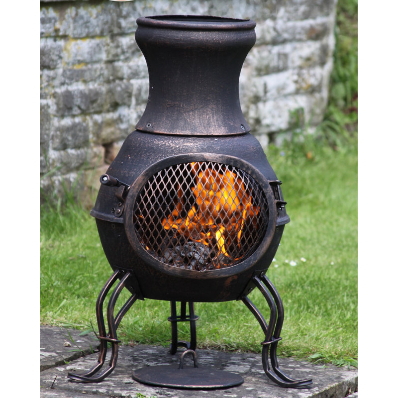 Gardeco Cast Iron Chiminea & Reviews Wayfair.co.uk
